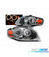 PHARE ANGEL EYES AUDI A4 B7 04-08 CHROMÉ