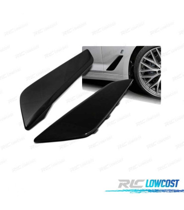 ENTRÉES D'AIR LATÉRALES BMW G30 G31 17-20 NOIR BRILLANT