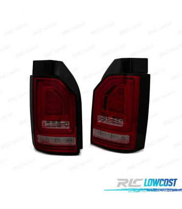 FEUX ARRIÈRE POUR VOLKSWAGEN VW T6 MULTIVAN CARAVELLE 15-19 OEM LED LED DYNAMIQUE