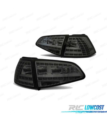 FEUX ARRIÈRE VOLKSWAGEN VW GOLF 7 12-17 LOOK GTI FUMÉS