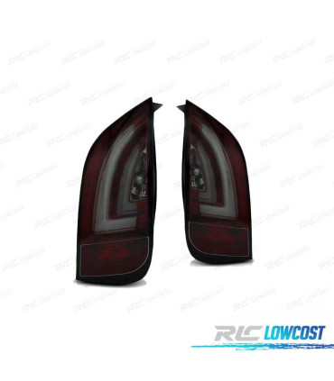 FEUX ARRIÈRE VOLKSWAGEN VW UP! 11- POUR SKODA CITIGO 11- LED BAR ROUGE FUMÉ