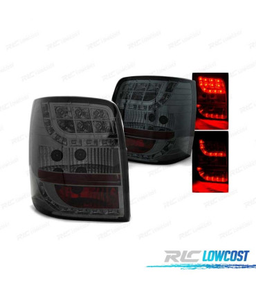 FEUX ARRIÈRE POUR VOLKSWAGEN VW PASSAT B5 96-00 LED FUMÉ