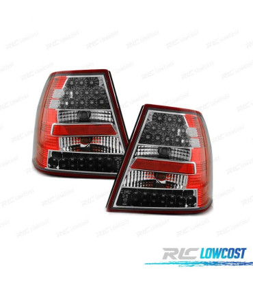 FEUX ARRIÈRE VOLKSWAGEN VW BORA 98-05 LED ROUGE BLANC