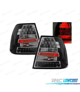 FEUX ARRIÈRE POUR VOLKSWAGEN VW BORA 98-05 LED NOIR