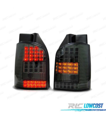 FEUX ARRIÈRE VOLKSWAGEN VW T5 03-09 LED FUMÉ