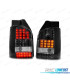 FEUX ARRIÈRE VOLKSWAGEN VW T5 03-09 LED NOIR