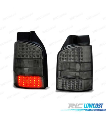 FEUX ARRIÈRE VOLKSWAGEN T5 03-09 LED FUMÉ
