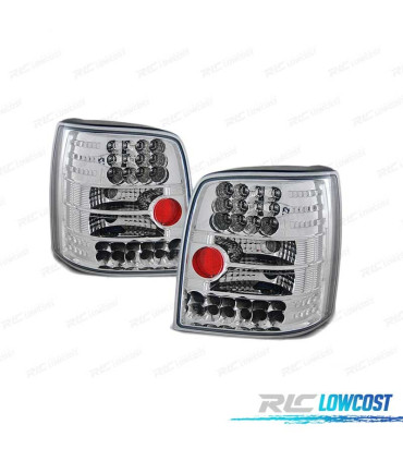 FEUX ARRIÈRE POUR VOLKSWAGEN VW PASSAT B5 96-00 VARIANT LED CHROMÉ
