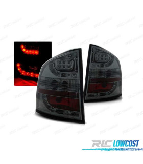 FEUX ARRIÈRE POUR SKODA OCTAVIA KOMBI II 04-12 LED FUMÉ