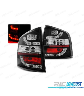 FEUX ARRIÈRE SKODA OCTAVIA KOMBI II 04-12 LED NOIR