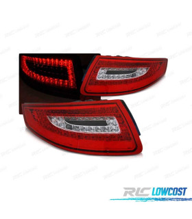 FEUX ARRIÈRE PORSCHE 911 997 04-08 LED ROUGE CLAIR