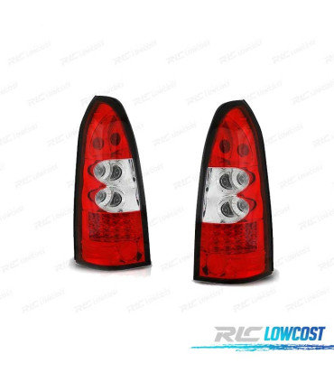 FEUX ARRIÈRE OPEL ASTRA G 97-04 KOMBI LED ROUGE BLANC