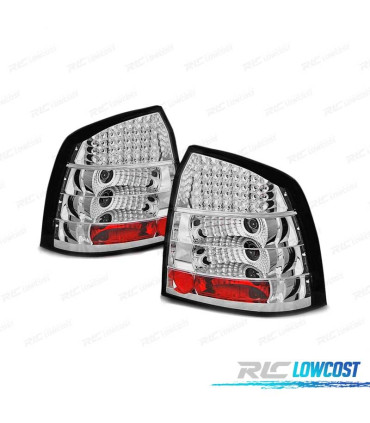 FEUX ARRIÈRE OPEL ASTRA G 97-04 LED CHROMÉ