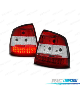 FEUX ARRIÈRE OPEL ASTRA G 97-04 LED ROUGE BLANC