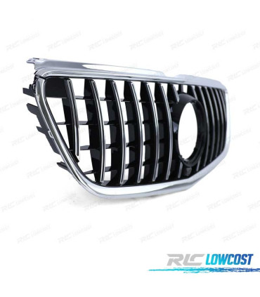 CALANDRE MERCEDES CLASSE V W447 14-19 LOOK AMG NOIR CHROMÉ