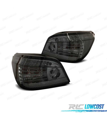 FEUX ARRIÈRE BMW E60 LCI 07-10 DYNAMIQUES AVEC CLIGNOTANT LED FUMÉ
