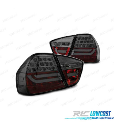 FEUX ARRIÈRE BMW E90 05-08 LED FUMÉ