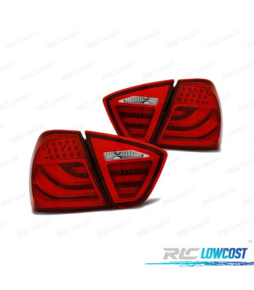 FEUX ARRIÈRE LED BAR BMW E90 05-08 ROUGE