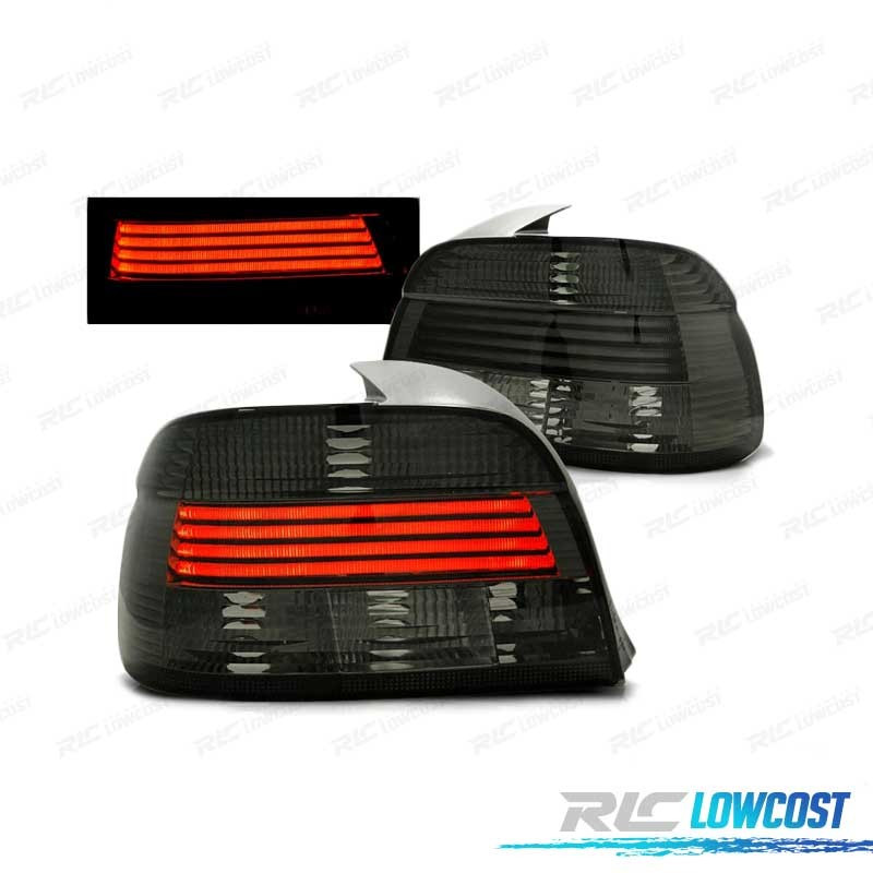 FEUX ARRIÈRE POUR BMW E39 LIMOUSINE 00-03 LED FUMÉ