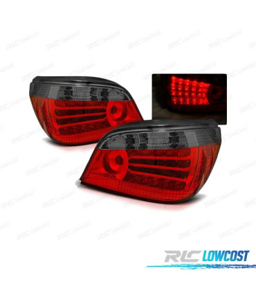 FEUX ARRIÈRE LED BMW E60 03-07 ROUGE FUMÉ