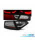 FEUX ARRIÈRE POUR AUDI A5 07-11 LED BAR NOIR