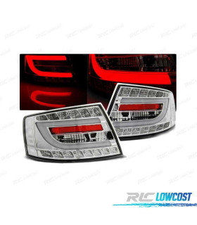 FEUX ARRIÈRE AUDI A6 C6 04-08 BERLINE LED CHROMÉ