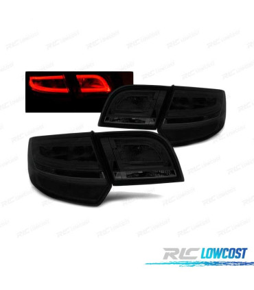 FEUX ARRIÈRE AUDI A3 8PA SPORTBACK 04-08 LED BAR FUMÉ