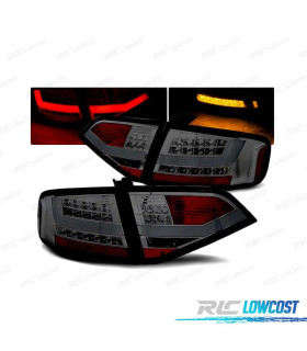 FEUX ARRIÈRE AUDI A4 B8 BERLINE 08-11LED BAR FUMÉ
