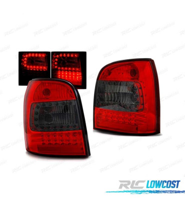 FEUX ARRIÈRE AUDI A4 B5 AVANT 94-01LED ROUGE FUMÉ