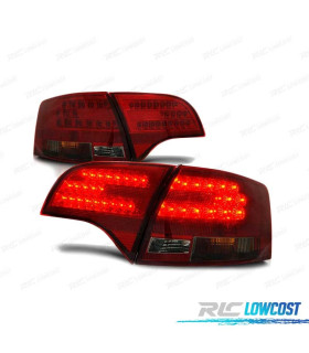 FEUX ARRIÈRE AUDI A4 B7 04-08 AVANT LED FUMÉ