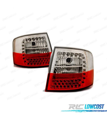 FEUX ARRIÈRE LED AUDI A6 AVANT 97-04 ROUGE