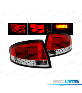 FEUX ARRIÈRE AUDI TT 8N 99-06 LED BAR ROUGE CLAIR