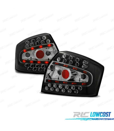 FEUX ARRIÈRE AUDI A4 8E 00-04 BERLINE LED NOIR