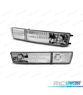 CLIGNOTANTS AVANT VOLKSWAGEN VW GOLF 3 VENTO CHROMÉ PAIR