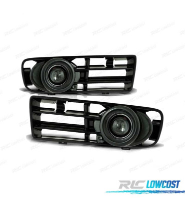 PHARES ANTIBROUILLARD VOLKSWAGEN VW GOLF 4 NOIR + GRILLE