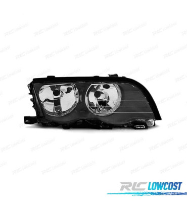PHARE DROIT BMW SÉRIE 3 E46 BERLINE TOURING 98-01 FOND NOIR