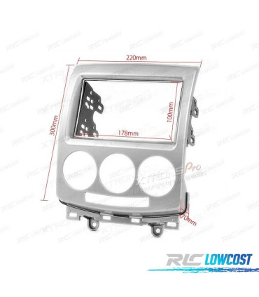 FACADE AUTORADIO 2 DIN POUR FORD MAZDA