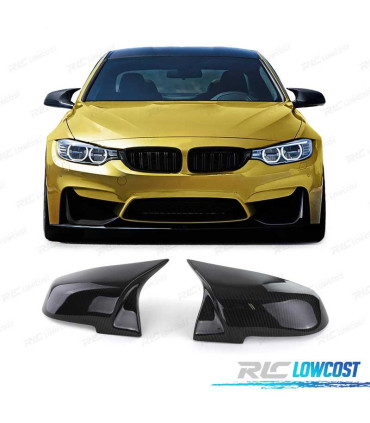 COQUES RÉTROVISEURS BMW F30 F31 F34 F35 F32 F33 F36 F20 F22 E84 LOOK M CARBONE