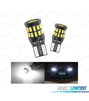 AMPOULE LED CANBUS H-POWER W5W T10 30LED 300 LM