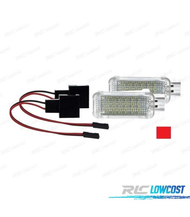 PLAFONNIER LED PORTIÈRES ET ZONE PIED POUR AUDI
