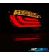 FEUX ARRIÈRE BMW E60 03-07 LED ROUGE FUME 4 PORTES