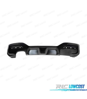 DIFFUSEUR BMW F20 LCI 15- LOOK CS NOIR MATE OO---