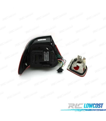 FEUX ARRIÈRE BMW E46 03-06 COUPÉ LED ROUGE FUMÉ LOOK M3