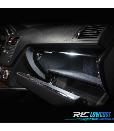 KIT 15 AMPOULES LED INTÉRIEUR MERCEDES CLASSE C C204 COUPÉ C180 C200 C220 C250 C300 C350 C63 AMG 2011-2015