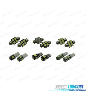 KIT 8 AMPOULES LED INTÉRIEUR POUR HONDA ACCORD 13-