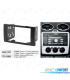 FACADE AUTORADIO 2 DIN NOIR POUR FORD FOCUS C-MAX S-MAX FUSION TRANSIT FIESTA GALAXY KUGA
