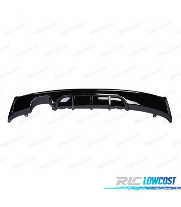 DIFFUSEUR ARRIÈRE BMW F22 F23 LOOK M PERFORMANCE NOIR BRILLANT OO---