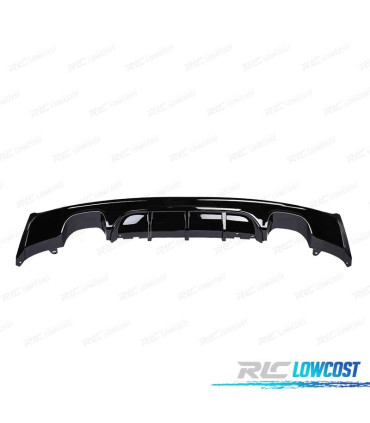 DIFFUSEUR ARRIÈRE BMW F22 F23 LOOK M PERFORMANCE NOIR BRILLANT