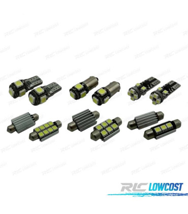 KIT 11 AMPOULES LED INTÉRIEUR BMW Z3 E36 7 E36 8 96-02