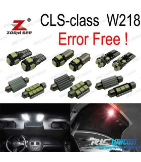 KIT 22 AMPOULES LED INTÉRIEUR MERCEDES CLS C218 W218 CLS550 CLS63 AMG 11-